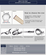 BINLUN heavy duty nylon watch band flat lay