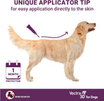 Vectra 3D flea treatment for five to ten pounds puppies directions