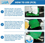 SRA Solder 135 Rosin Paste Soldering Flux For Electronics, No Clean Flux Made for Lead and Lead-Free Solder Circuit Boards and Copper Electrical Wire - Safe Clean Residues with No Goopy Mess (2oz Jar) - Image 7