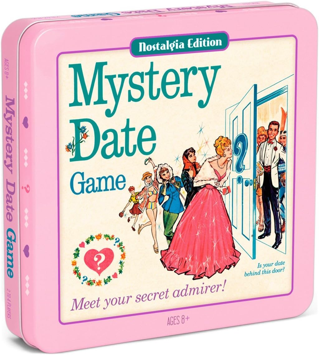 WS Game Company Mystery Date Nostalgia Edition board game front view