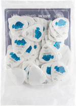Matte non-slip surface texture on Jim Dunlop blue guitar pick