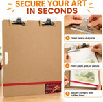 Art Advantage portable art board in use