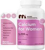 Nutraharmony calcium supplements for women bottle front view