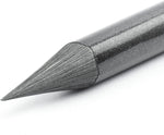 Close-up of Cretacolor Monolith woodless graphite core texture