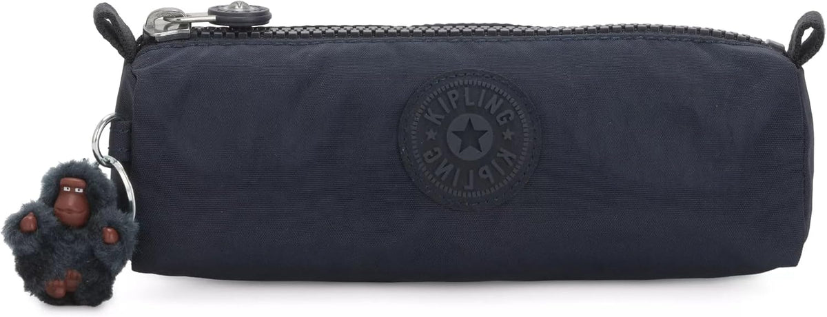 Kipling women freedom pouch front view true blue tonal