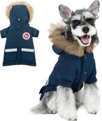 PINA Small Dog Coats - Waterproof, Warm Winter Jacket with Faux Fur Hood & Pocket - Image 10