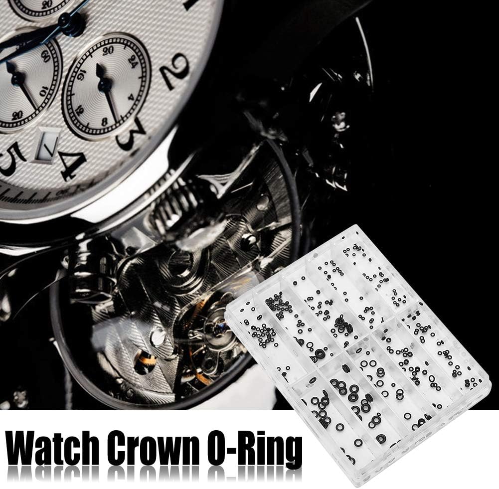 Assorted watch crown washers and gasket assortment