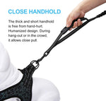 Leadsom imported dog training leash with reflective stitching for safety.