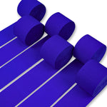 PartyWoo Blue and White Sky Light White Crepe Paper Streamers 6pcs 492 FT | Birthday Gender Reveal Baby Shower Pool under Sea Graduation Wedding Bridal Shower Anniversary Party Decorations - Image 9