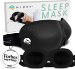 Nidra Contoured Sleep Mask for Side Sleepers - Zero Pressure Fit, Light Blocking Eye Shade for Sleeping & Travel - Purple, Standard Size - Image 9