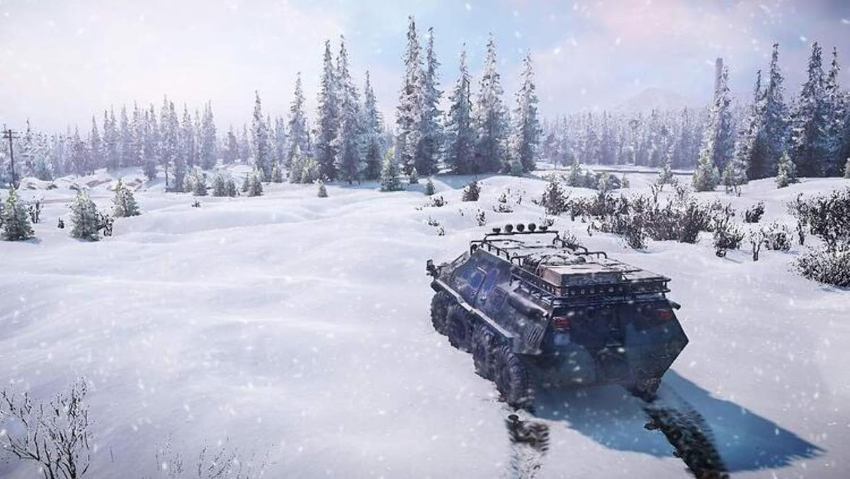 Maximum Games Snowrunner Nintendo Switch extreme off road gameplay screenshot