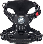 PoyPet No Pull Dog Harness, No Choke Front Lead Dog Reflective Harness, Adjustable Soft Padded Pet Vest with Easy Control Handle for Small to Large Dogs(Pink, Medium) - Image 9