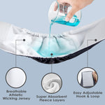 Wegreeco small dog belly band hook and loop fastener adjustment
