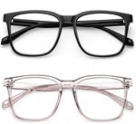 TEAPLMTT Oversized Square Blue Light Blocking Glasses Anti Glare Computer Glasses - Image 11