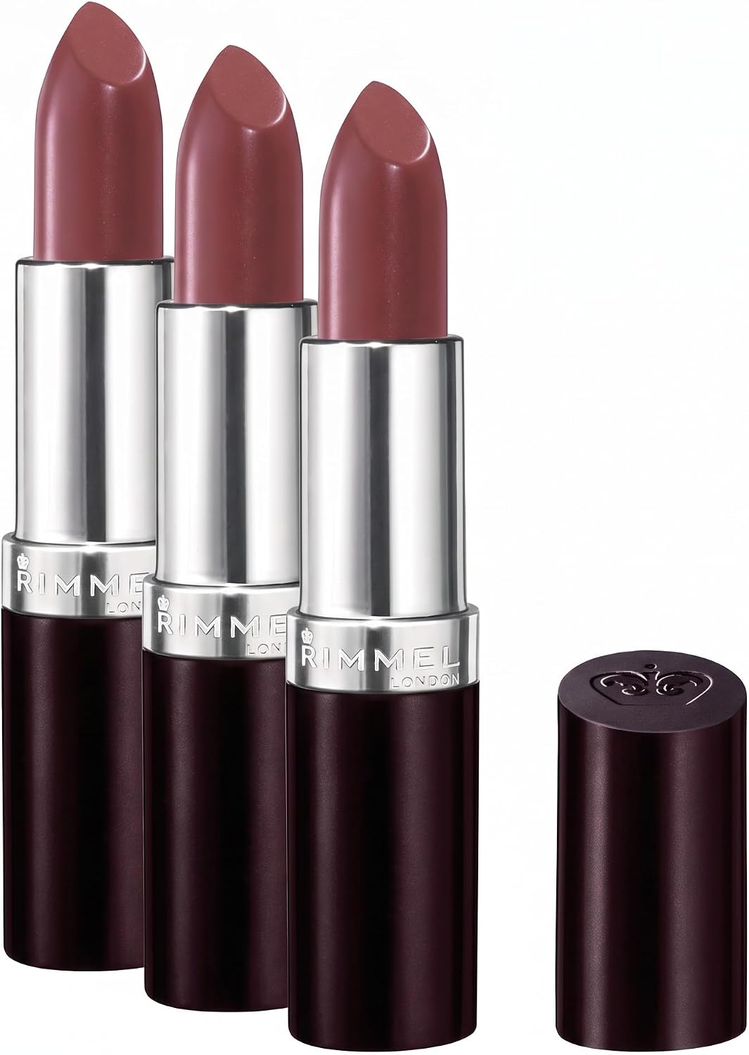 Rimmel Lasting Finish Lipstick - Up to 8 Hours of Intense Lip Color with Color Protect Technology and Exclusive Black Diamond Complex - 066 Heather Shimmer, .14oz - Image 11