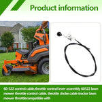 Donfon 60-522 lawn mower cable bracket and knob assembly