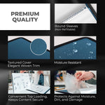 Dunwell artwork portfolio displaying pages flat
