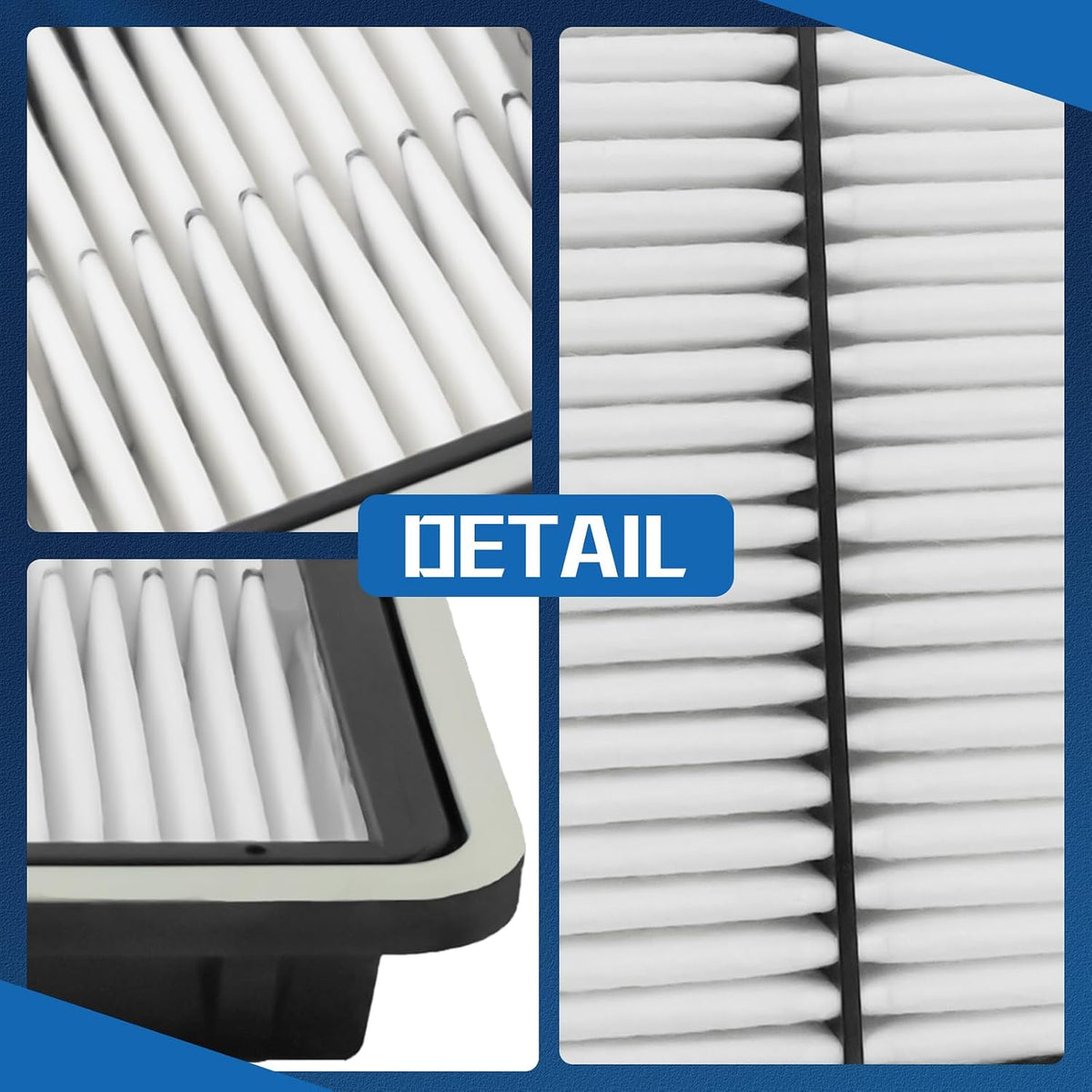 VINMS replacement air filter installed in vehicle air box