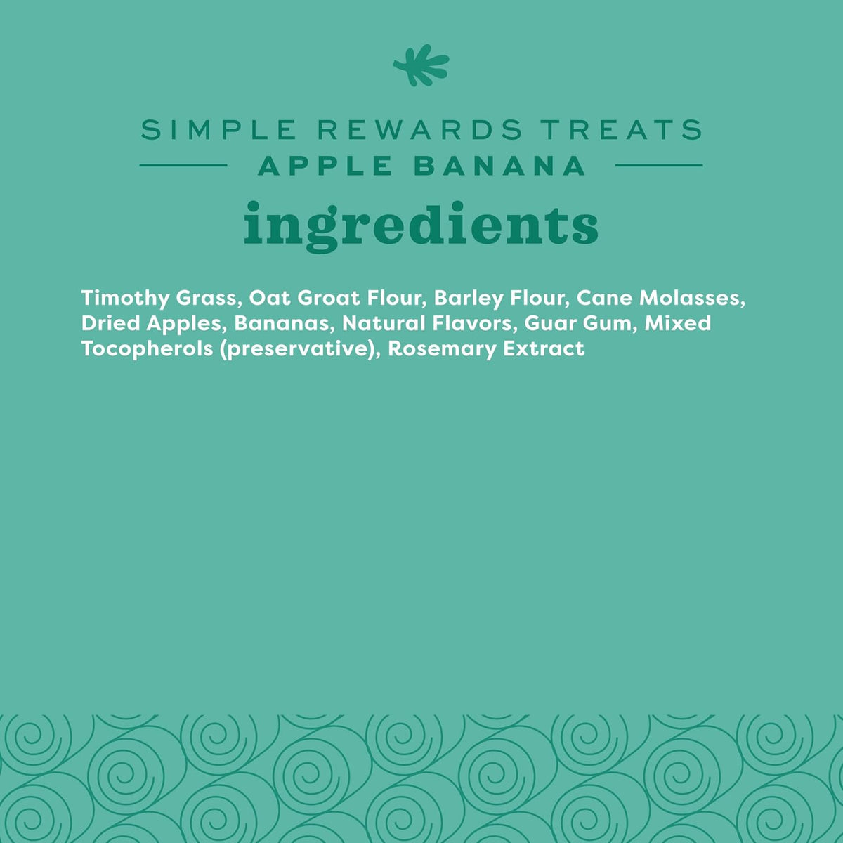Oxbow Simple Rewards Apple Banana Treats, Timothy Hay Guinea Pig & Bunny Treats, Pet Snack, Made with Oxbow Guinea Pig Hay, Made in USA, Timothy for Rabbit, 3 oz Bag - Image 9