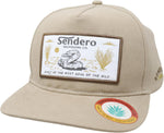 Sendero Provisions Co. Diamondback Hat interior tag and stitching