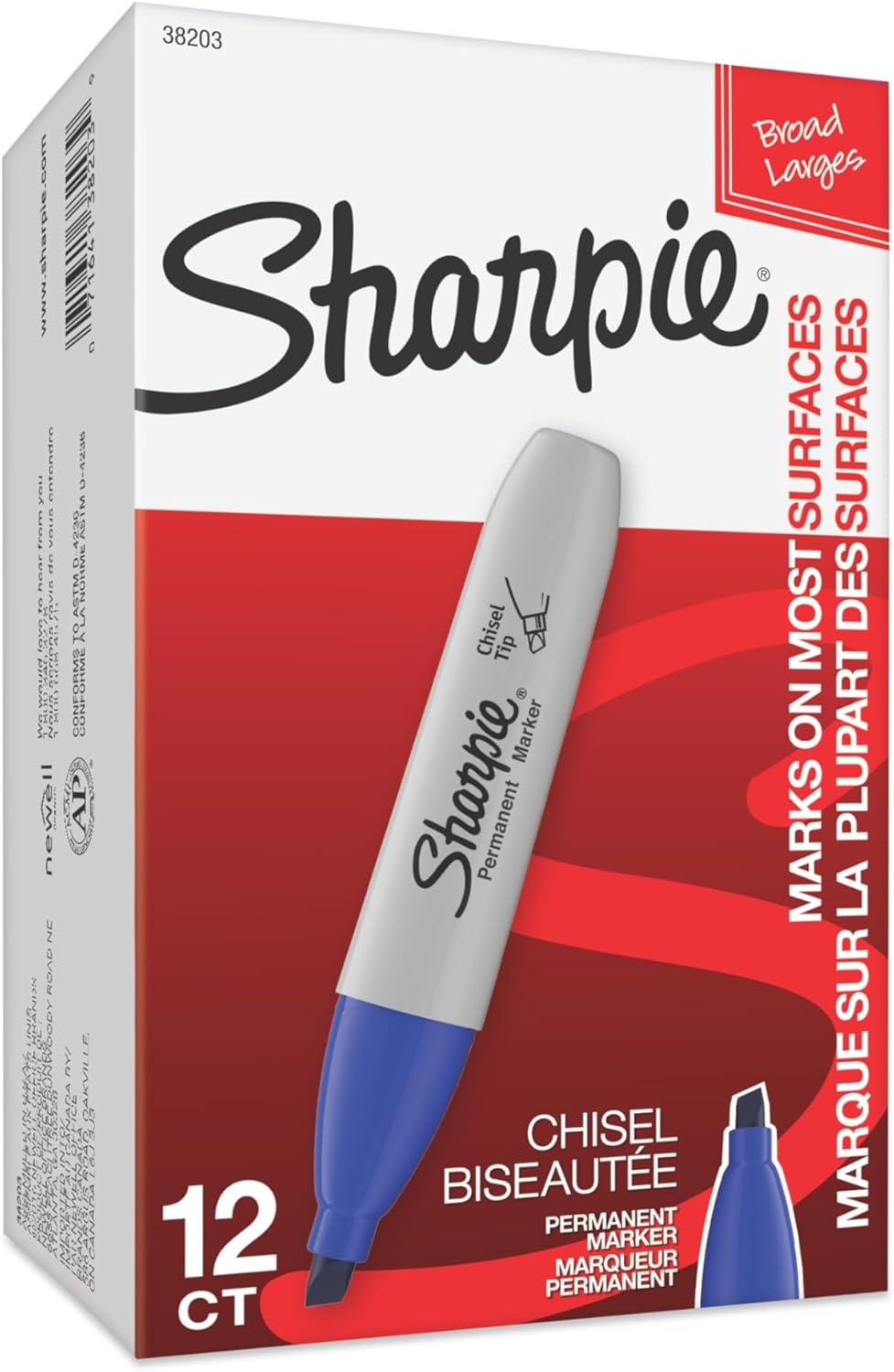 Sharpie permanent markers front view pack