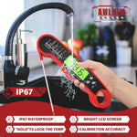 AWLKIM waterproof cooking thermometer on grill