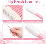 Close-up of G2Plus disposable makeup tool handle