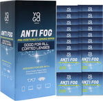 Yogo Vision anti fog wipes 30 pack box front view