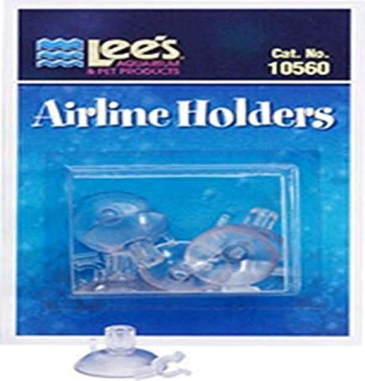 Lee's airline suction cups front view aquarium accessory