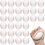 Whkvnng 30 pieces baseball stress balls front view