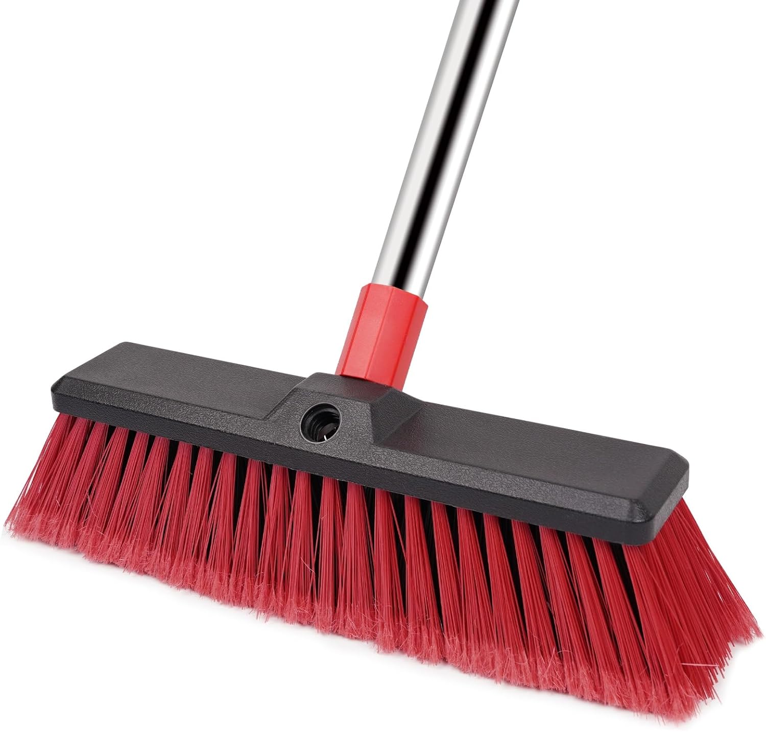 Honclea 14 inch heavy duty push broom front view
