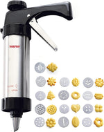 Norpro stainless steel press barrel close up