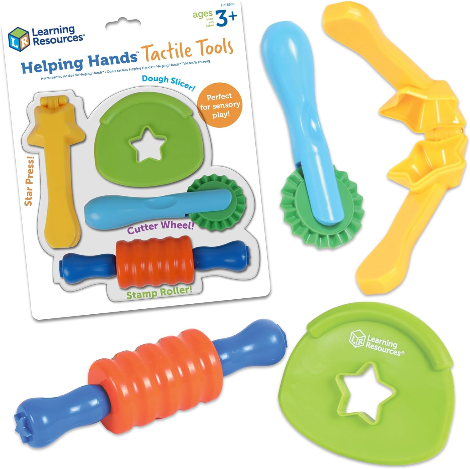 Learning Resources Helping Hands Tactile Tools front packaging view