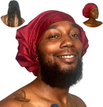 TTAT Shower Cap Extra Large for Men & Women With Braids, Locs, Afro, Coily, and Long Hair, Waterproof, Washable, Reusable & Adjustable, Great for Home, Spa, Self Care, Hotel & Salon (Black) - Image 10
