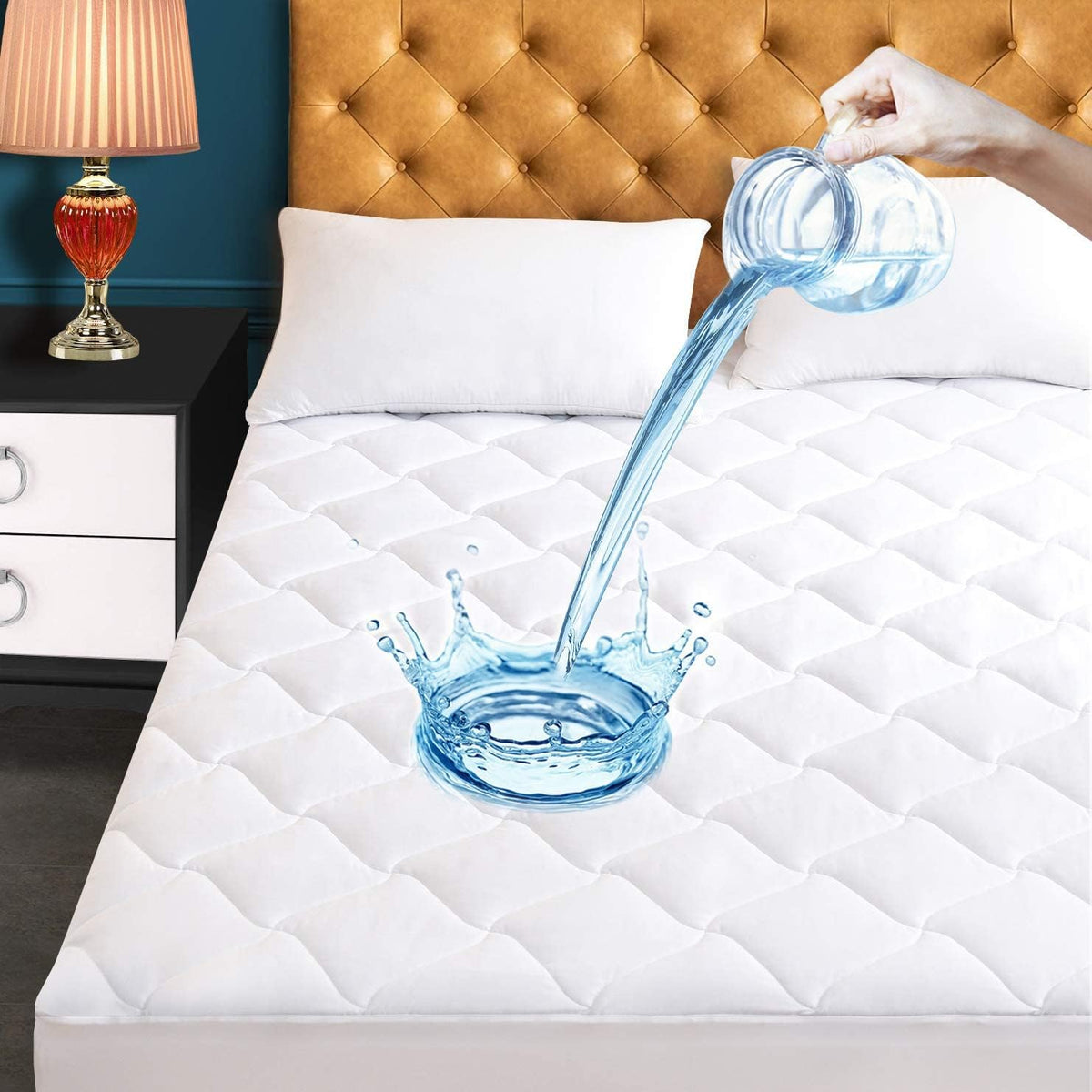 Zippered Mattress Encasement Full, Waterproof Zipper Mattress Protector, Breathable, Noiseless, Machine-Washable Zip Mattress Cover?Fitting 7" - 13" Deep Mattress - Image 12