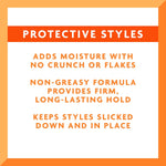 Cantu hair gel texture and consistency showcase