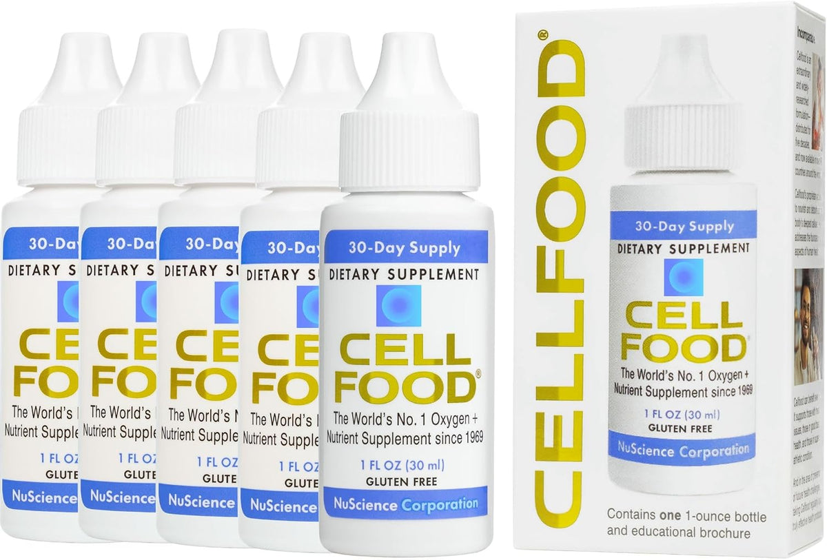 Cellfood Oxygen Boost, 1 fl oz - Liquid Oxygen Supplement for Lymphatic Drainage, Altitude Sickness, Jet Lag, Fatigue, Headaches, Hangovers & Energy - Gluten Free, Cert. Kosher - Makes Over 22 Quarts - Image 10