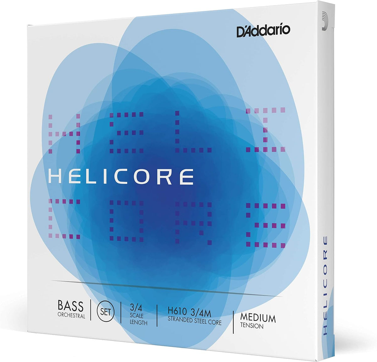D'Addario Helicore Orchestral Bass Single C (Extended E) String, 3/4 Scale, Medium Tension - Image 12