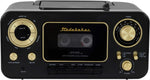 Studebaker SB2135BG Portable Stereo CD Player with AM/FM Radio and Cassette Player/Recorder (Black Gold) - Image 3