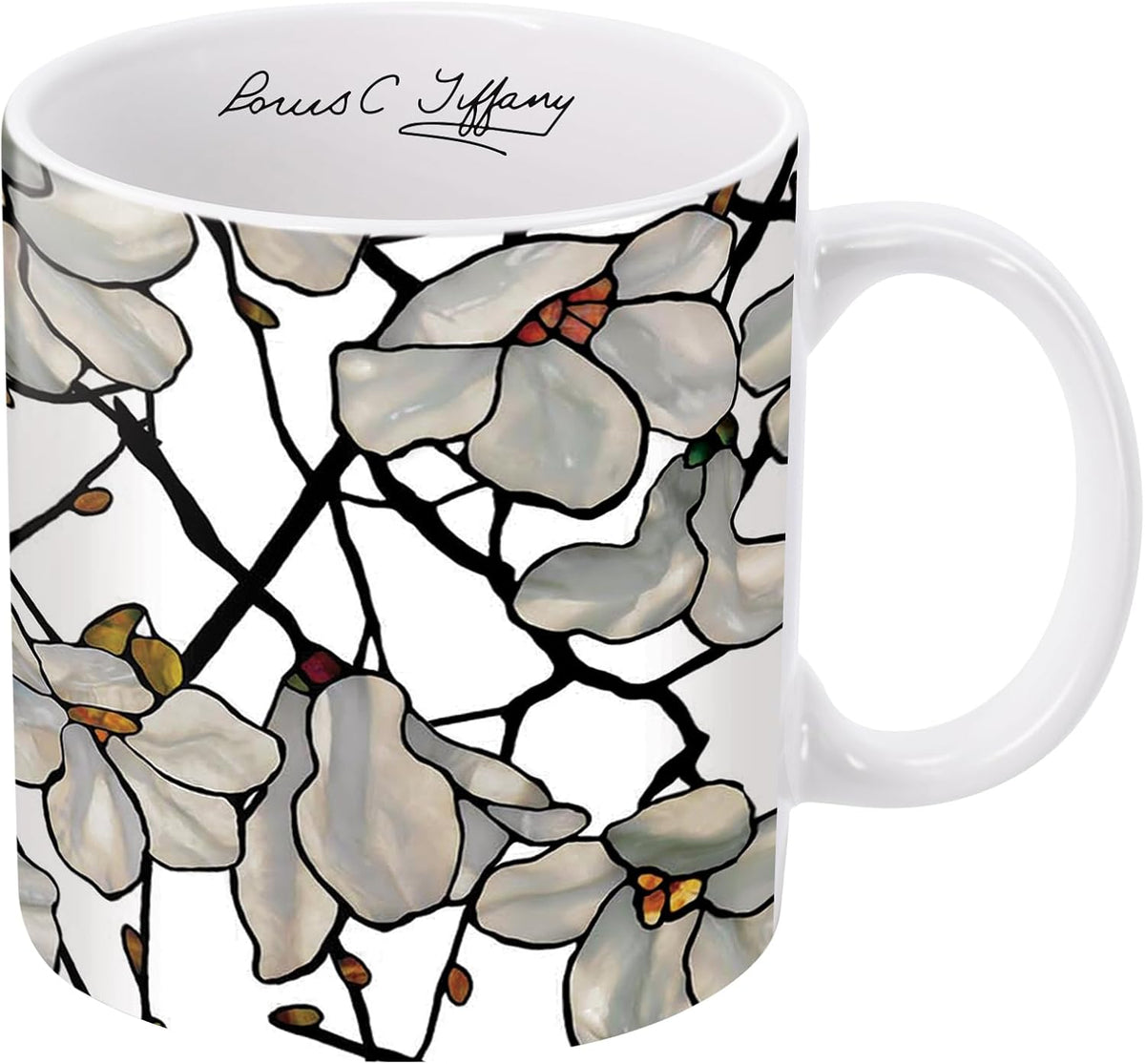 RainCaper van Gogh Large Ceramic Fine Art Coffee and Tea Mug for Home and Office, 14 Oz Dishwasher and Microwave Safe Cafe Terrace - Image 10