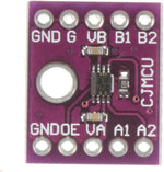 Noyito bidirectional level converter connected to microcontroller setup