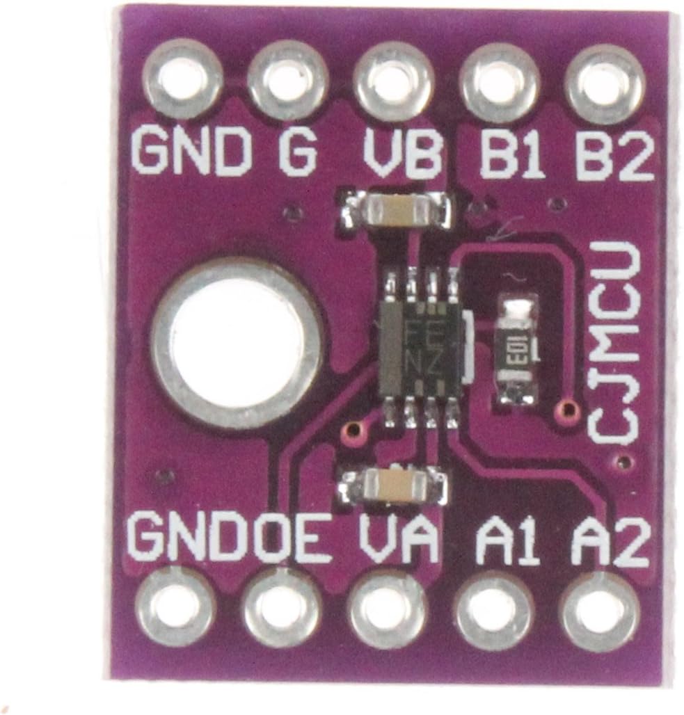 Noyito bidirectional level converter connected to microcontroller setup