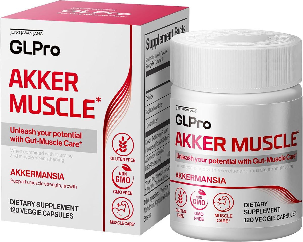 Jung Kwan Jang GLPro Akker Muscle prebiotics supplement front view