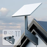 Daiertek Starlink Mini wall mount bracket front view for satellite dish installation.