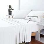 Zaizaihome white stripe top sheet folded display