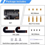GeeekPi N07 packaging and included accessories overview