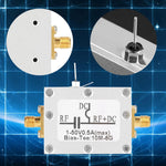Oumefar bias tee module connector ports close up