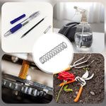 Uxcell 50mm length compression springs packaging