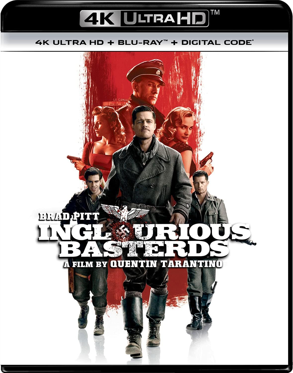 Universal Pictures Inglourious Basterds 4K Ultra HD Blu-ray front view collector edition