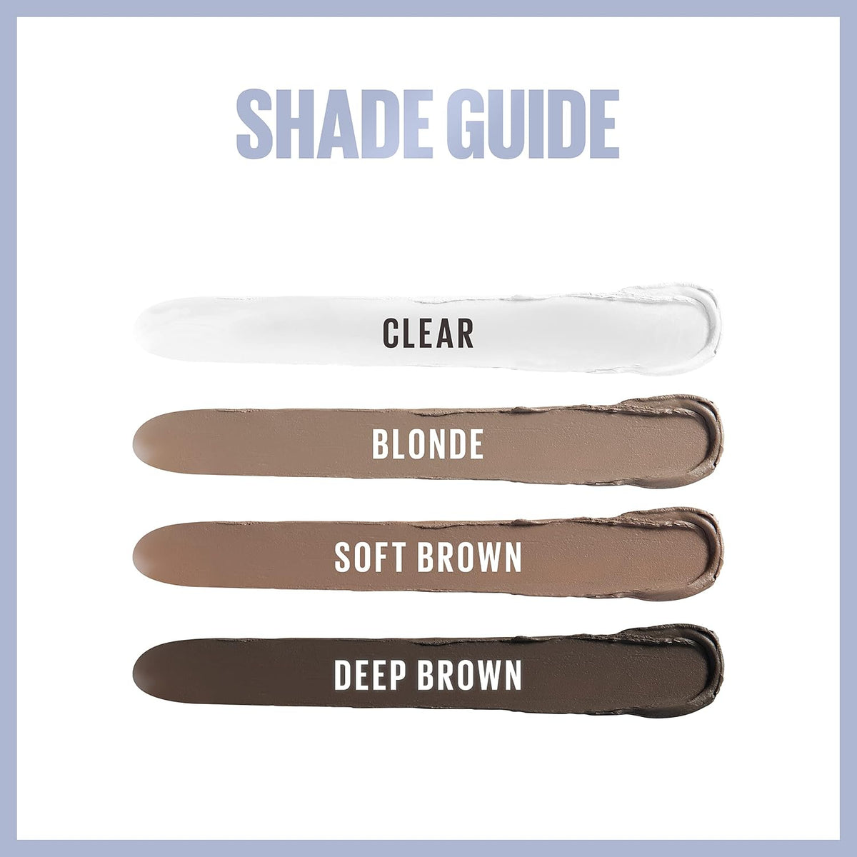 Maybelline Brow Lift Stick open showing wax formula
